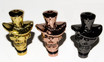 Cowboy Skull 901/510 Metal Plated Drip Tips for electronic cigarette