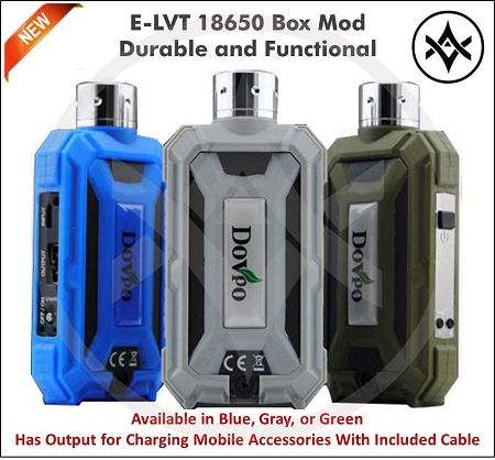 E-Lvt variable voltage and variable wattage mod