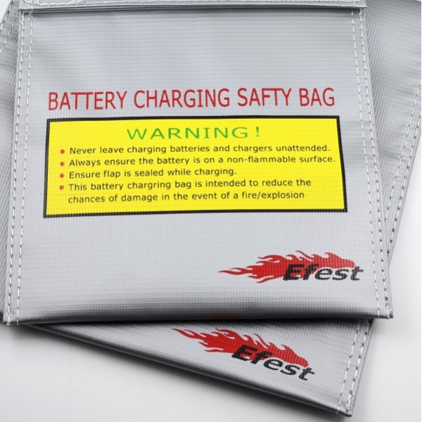 Efest bolsa de seguridad de carga de la batería (tamaño pequeño)