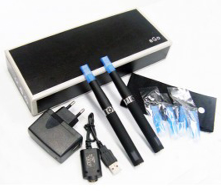 eGo-T med LCD 2 elektroniske cigaretter kit 1100mAh