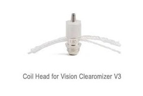 Bobina de cabeza reemplazable por Vivi Nova V3 clearomizer Microcig