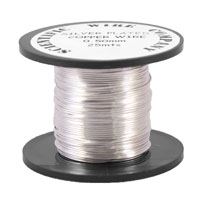 Округли Добро сребрне жице 99,999% - 1 метара 0.25мм