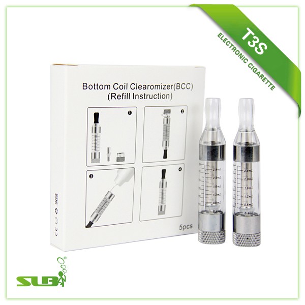 SLB T3s Bottom coil clearomizer 3ml ( bcc clearomizer )