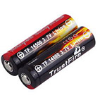 TrustFire TF 14500 900mAh 3.7V rechargeable battery with button top and PCB
