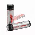 Efest 18650 protected rechargeable li-ion battery 3100mAh with PCB and flat top