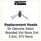 10 X Resistances for Vision atomizers/clearomizers
