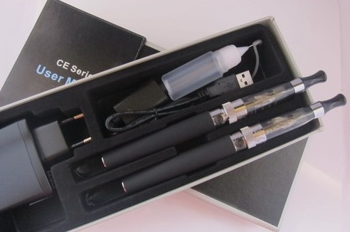 Kit duo cu baterie voltaj variabil 650/1100mah + Clearomizer CE6 ( FT ) - imagine 3