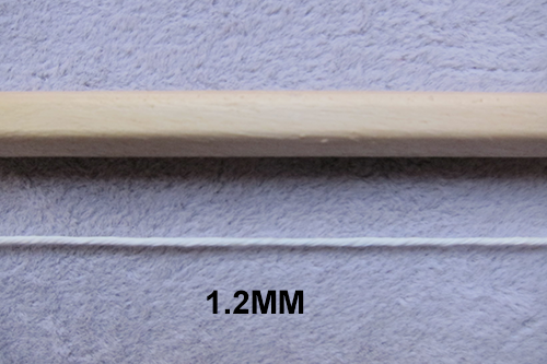 20 X Snur silica 1,2mm - 1m - imagine 3