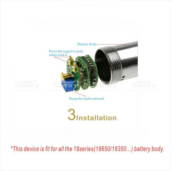 Kamry Kick - chip protecție de tensiune ajustabilă 3.0-4.8v - imagine 4