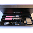 Kit doua tigari electronice CE5 Sailebao cu baterii funny pink