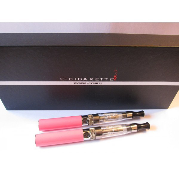Kit doua tigari electronice CE5 Sailebao cu baterii funny pink - imagine 3