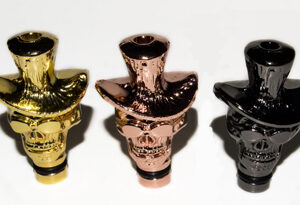 Drip Tip Cowboy Skull 901/510 pentru tigara electronica