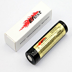 Üstü düz Efest 18650 Li-ion batarya 2600mAh 3.7V