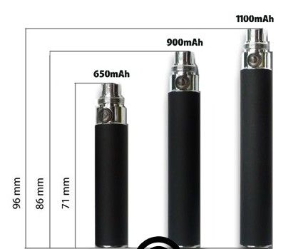 Baterie eGo-T 650mAh cu sistem 5 click protectie - imagine 3