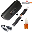 男性のためのEVOD650mAhの電子タバコキット - 10ミリリットルの電子液体のボーナス