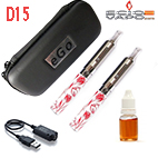 女性のためのEVOD650mAhのデュオecigキット - 10ミリリットル電子液体ボーナス