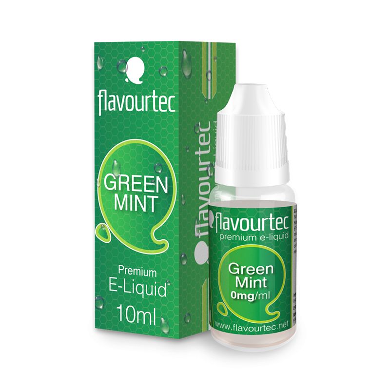 Lichid cu aroma Menta Verde 10ml Flavourtec