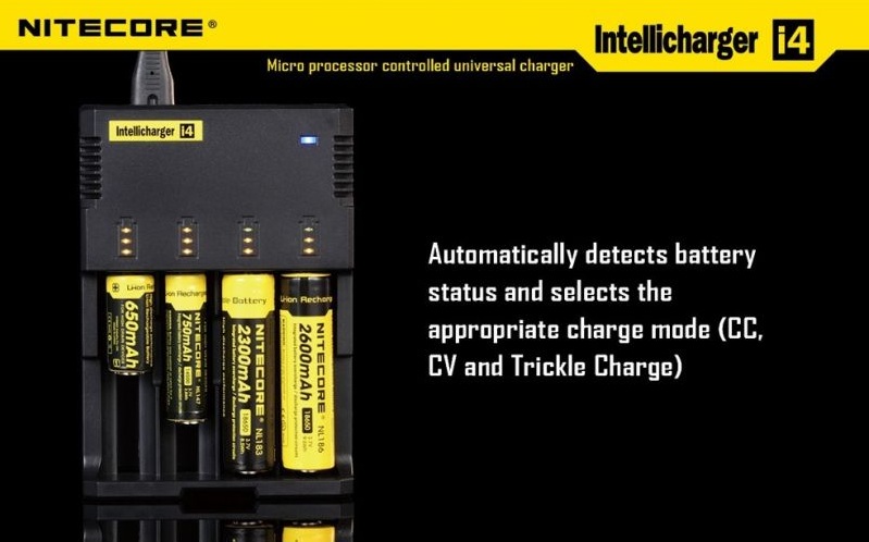 Incarcator inteligent Nitecore i4