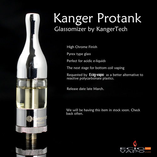 Kit Kanger PROTANK cu rezervor sticla PYREX - imagine 3