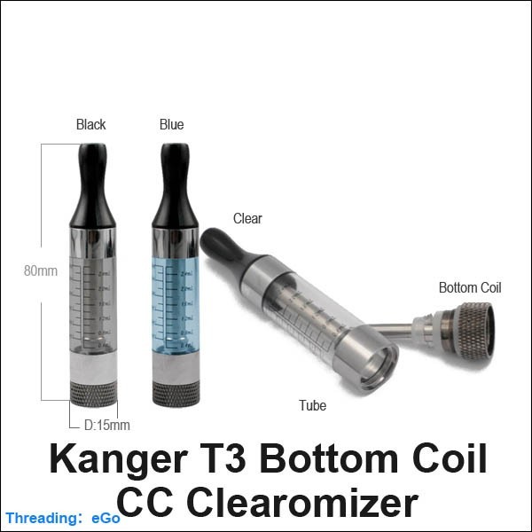 Clearomizor Kanger T3 eGo Bottom Coil - imagine 6