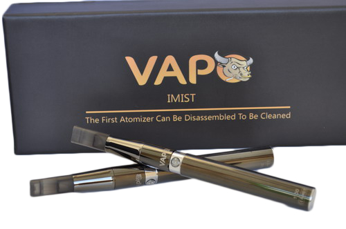 Kit personalizat Biansi IMIST 2 tigari electronice negru mat | Vapo Logo - imagine 3