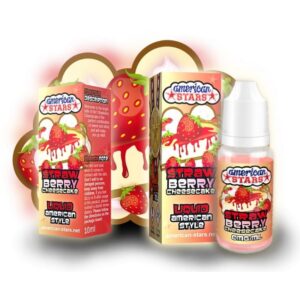 Placintă cu brânză și căpșuni 9mg, 10ml American Stars