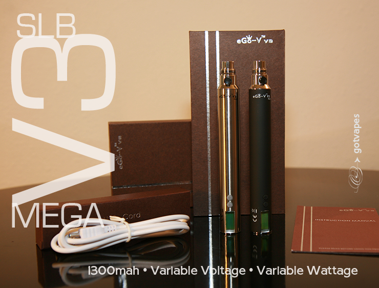 MEGA BATERIE SLB EGO-V V3 1300mah cu voltaj si putere variabila - imagine 5