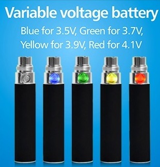 Baterie Famous Tech FT voltaj variabil 3.5V-4.1V 650,900,1100mah capacitate - imagine 2