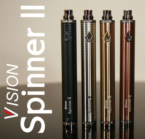 Vision eGo Spinner V2 1650mAh baterie cu voltaj variabil reglabil - imagine 4