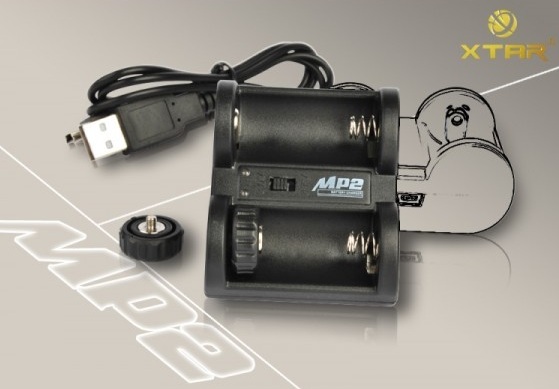 KIT Incarcator XTAR MP2 pentru acumulatori 16340/18350 Li-ion 3.0V 3.7V - imagine 3