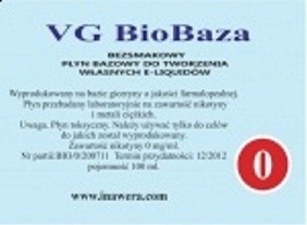 Inawera - VG Biobaza 0mg - 100 ml - imagine 2