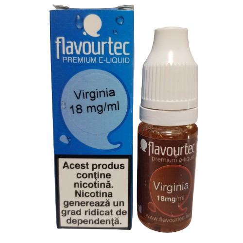 Virginia Aroma Tabac 18mg, 10ml Flavourtec