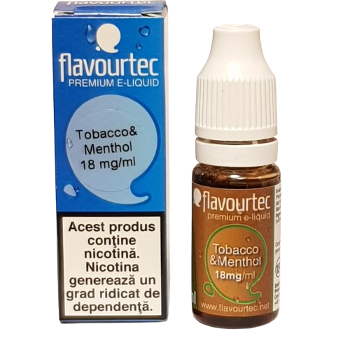 Tutun Mentolat 10ml Flavourtec